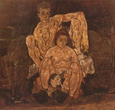 Egon Schiele The Family (mk20) china oil painting image